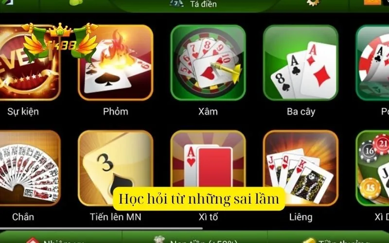 Học hỏi từ những sai lầm