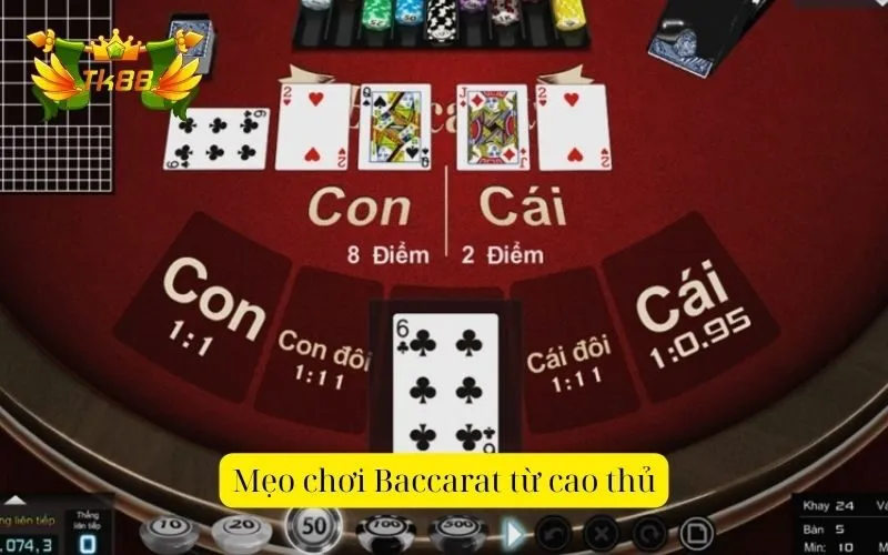 Mẹo chơi Baccarat từ cao thủ