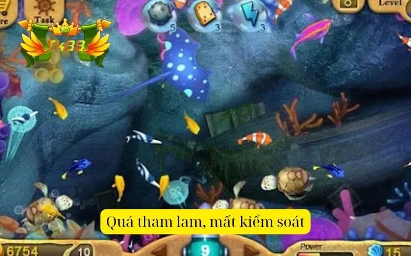 Quá tham lam, mất kiểm soát